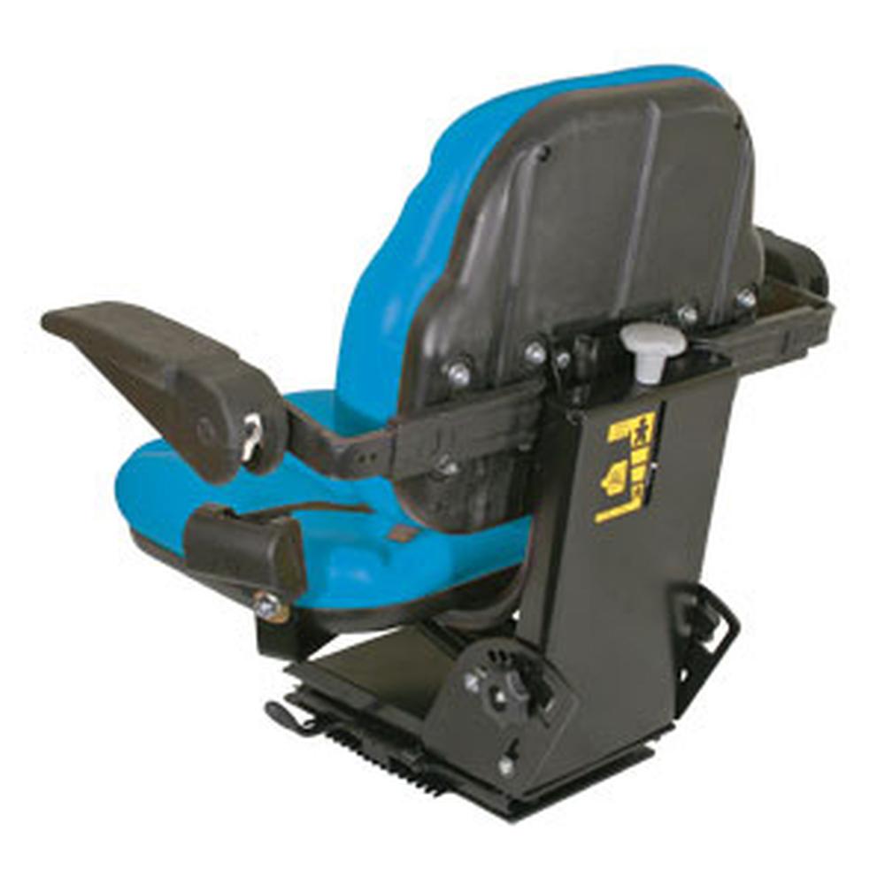 Blue "Big Boy" Seat with Armrests Fits Ford New Holland . NH Models BBS108B