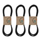 Disc Mower Belt Set 3 for New Idea 526 527 5406 5407 Hesston 1004 1005 526369