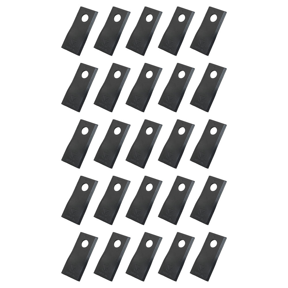 Qty. 25: Left Hand Disc Mower Blade Fits Frontier Replaces KN56151210
