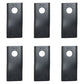 KN56151210 Qty. 6: Left Hand Disc Mower Blade
 Fits Frontier