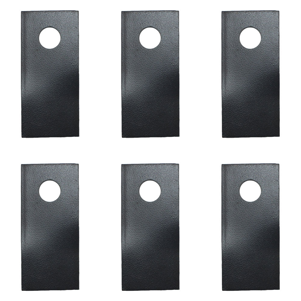 21009432 Qty. 6: Left Hand Disc Mower Blade
 Fits Sitrex