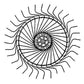 Complete Rake Wheel - RH Fits John Deere Replaces 5XFP20BV001
