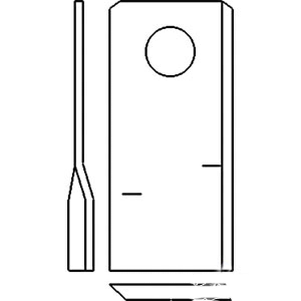 MOE70-0028-AIC RH Disc Mower Blade