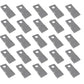Set of (25) Interchangeable RH Disc Mower Blade Fits Krone Model: 323 139889