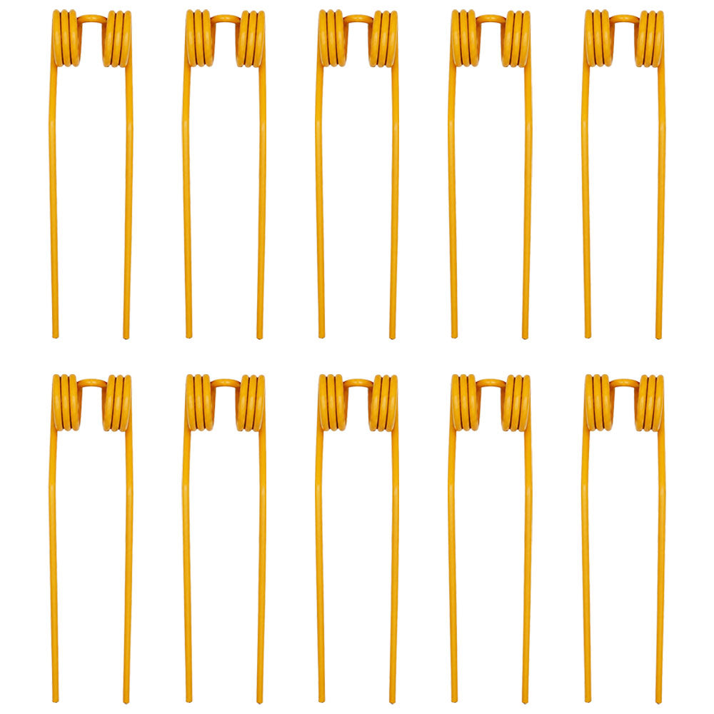 Qty 10: Tedder Teeth Fits Vermeer Replaces 127062001
