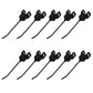 Pack of Ten Left-Hand Rubber Teeth Fits NH 258 LH w/ 259 Rolabar Rake 80850613
