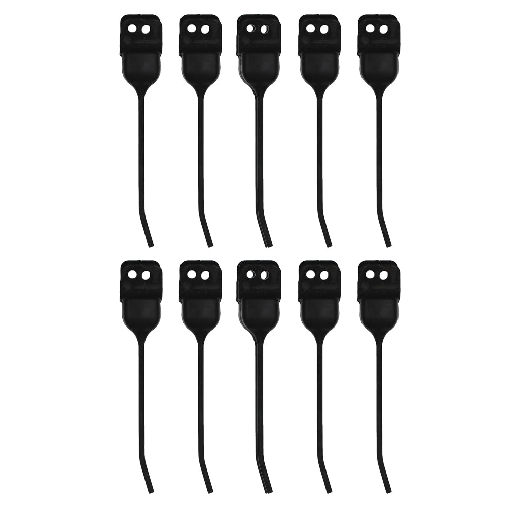 HR-0169 Qty 10: LH Rubber Mounted Tooth Fits Gearmore 2027-G2 2030-G2