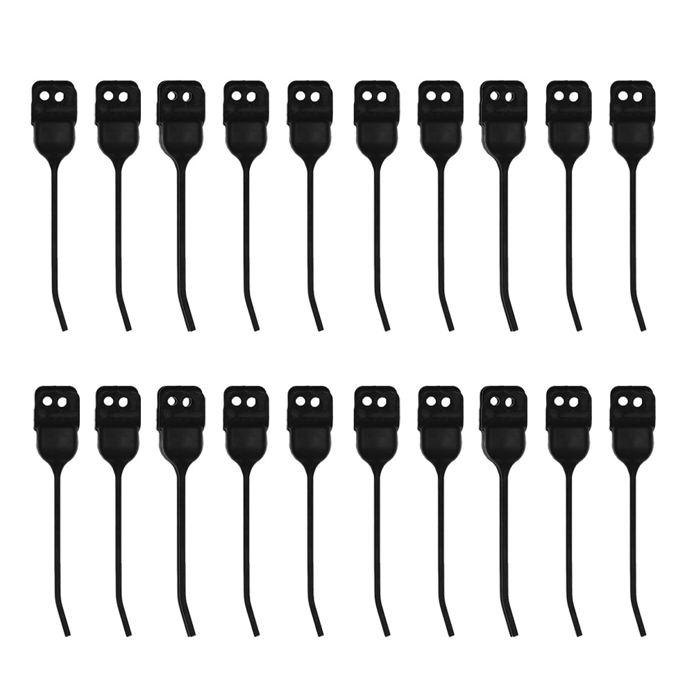Twenty (x20) LH Rubber Hay Rake Teeth 96R23 Fits New Holland 230 256 RTIANHL