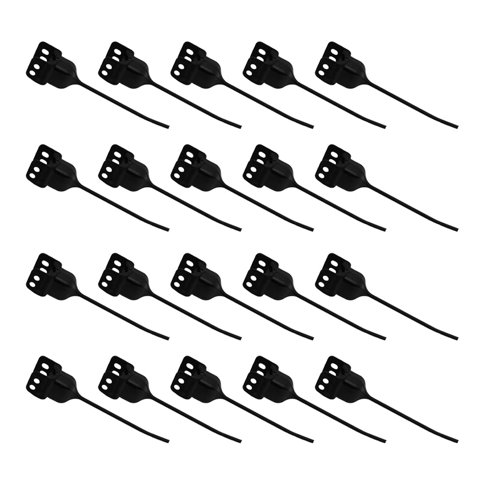65668 Qty 20: LH Rubber Mounted Tooth Fits Ford/New Holland 216 230 256 258 259
