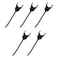 (5) 850613 Fits New Holland LH Rubber Mounted Hay Rake Tooth Teeth 256,258 65668