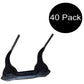 Qty 40: Double Tine Rubber Tooth
 Fits New Idea Replaces 2117RH