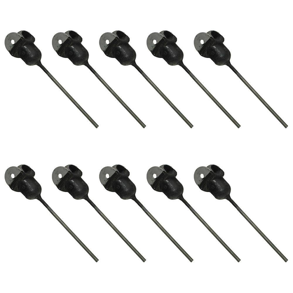 Qty 10: Rubber Rake Tooth Fits Universal Products Replaces 806-001