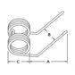 400341 Rake Tooth Fits New Idea