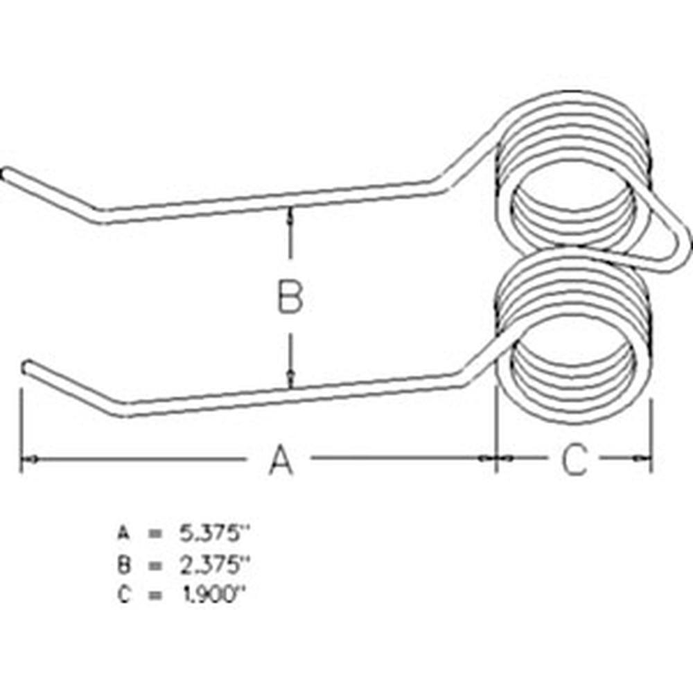 BHT90-0031-AIC Double Tine