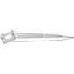 BHT90-0033-AIC Front Feeder Bar Tine