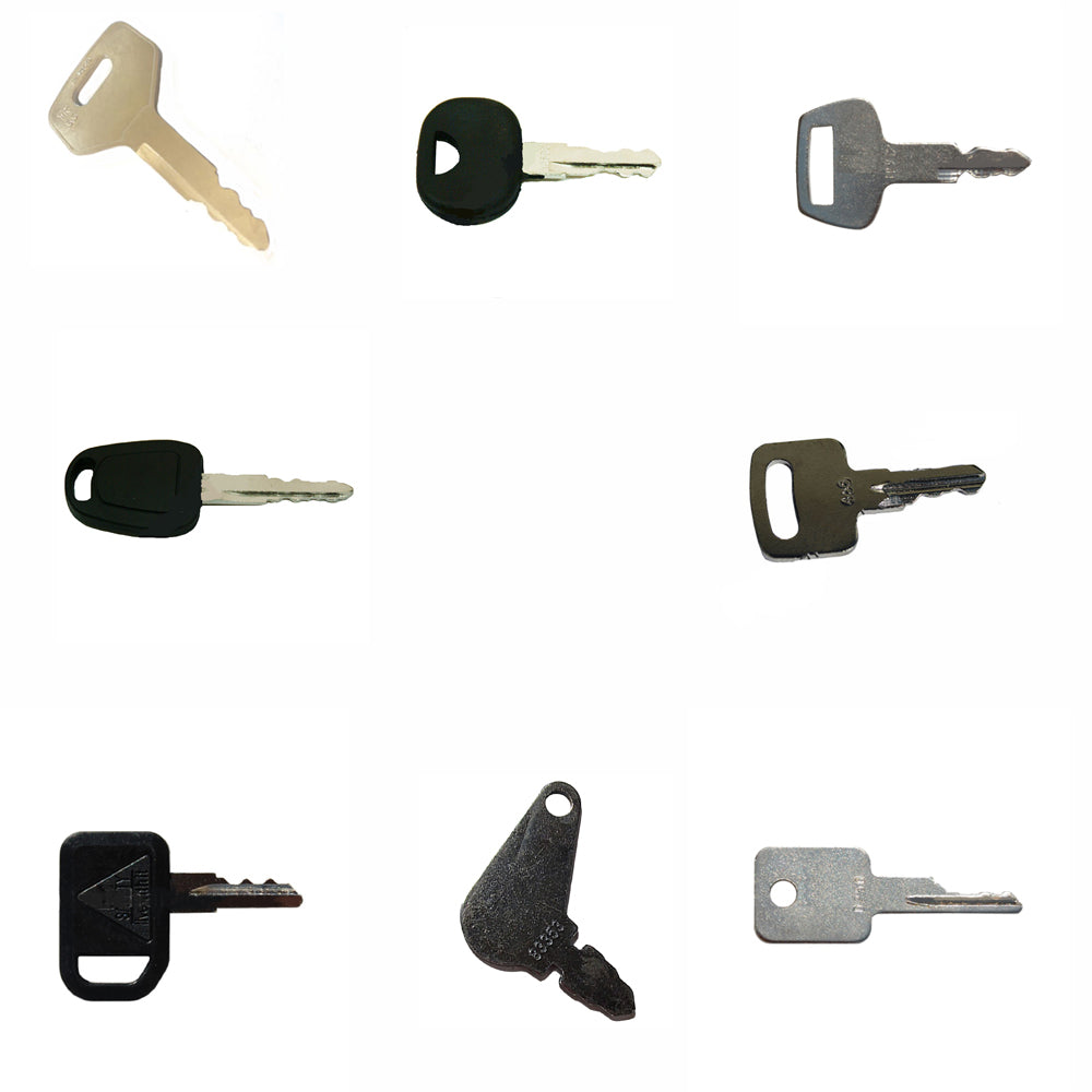 8 Piece Equipment Key Set Fits Genie Replaces 21982