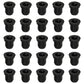 (25 Pack) Brake Bleeder Screw Caps Grease Zerk Fitting Cap Rubber Dust Cover