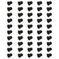 (50 Pack) Brake Bleeder Screw Caps Grease Zerk Fitting Cap Rubber Dust Cover