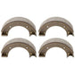 83921592 Qty. 2: Pair of Brake Shoes Fits Ford/New Holland 1300 1310 1500 1510
