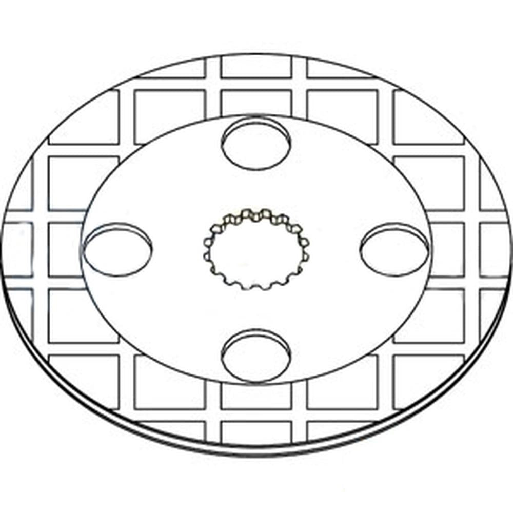 LVU801669 Brake Disc Fits John Deere