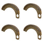 81717317 Qty. 2: Pair of Brake Shoes Fits Ford/New Holland
