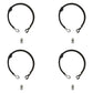 Qty 4: Brake Bands with Lock Fits Universal Products Replaces 10366