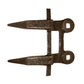 2 Prong Forged Grain Head Guard Fits Buchanan Replaces BU220
