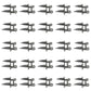 (25) 2 Prong Forged Grain Head Guard Fits John Deere 120 215 220 230