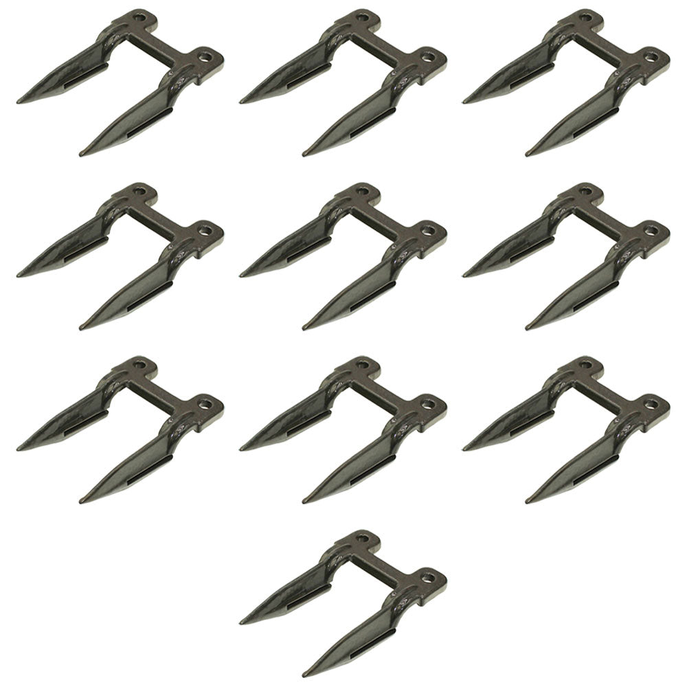 Qty 10: Grain Head Cutter Bar Double Guard Fits Gleaner Replaces 1341601