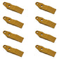 Set of 8 Uni-Loader Bucket Teeth 1324720 Fits Caterpillar Fits CAT 277 287