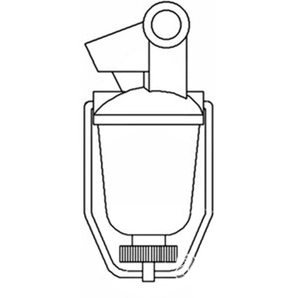 Fits Ford FUEL SEDIMENT BOWL ASSEMBLY FOR TRACTOR MODEL 801 901 4000 4CYL