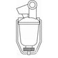Fuel Sediment Bowl Fits Ford Tractor 801 811 821 841 851 861 871 881 900