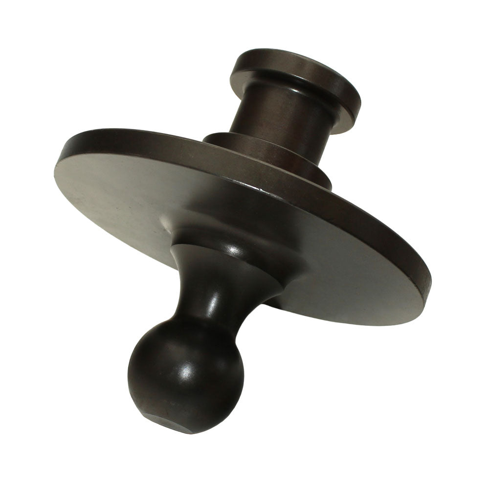 Black Gooseneck Ball Adapter for Trailer Used on 5th Wheel Hitch 2-5/16" Ball