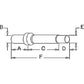 Muffler Pipe Adaptor Fits Ford 4410 5000 5100 5190 5340 Backhoe 5500