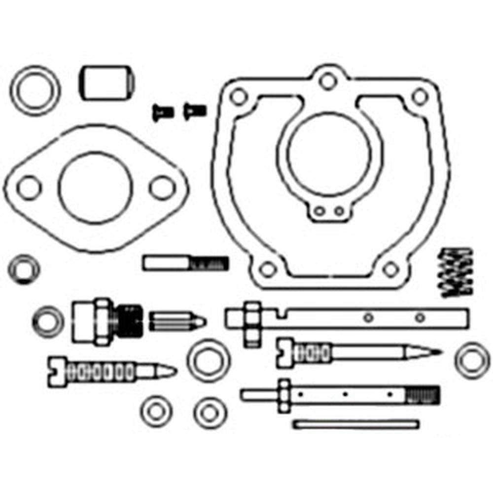 C510SV Complete Carburetor Kit Fits Case/International Harvester SUPER H