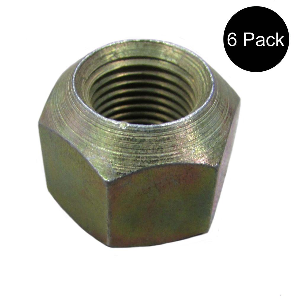 Qty 6: Wheel Nut Fits Farmtrac Replaces ESL11793