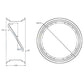 Rear Rim 12" x 28" Fits International Replaces 365324R92