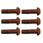 Qty 6: Wheel Bolt Fits Ford/New Holland Replaces 81815607
