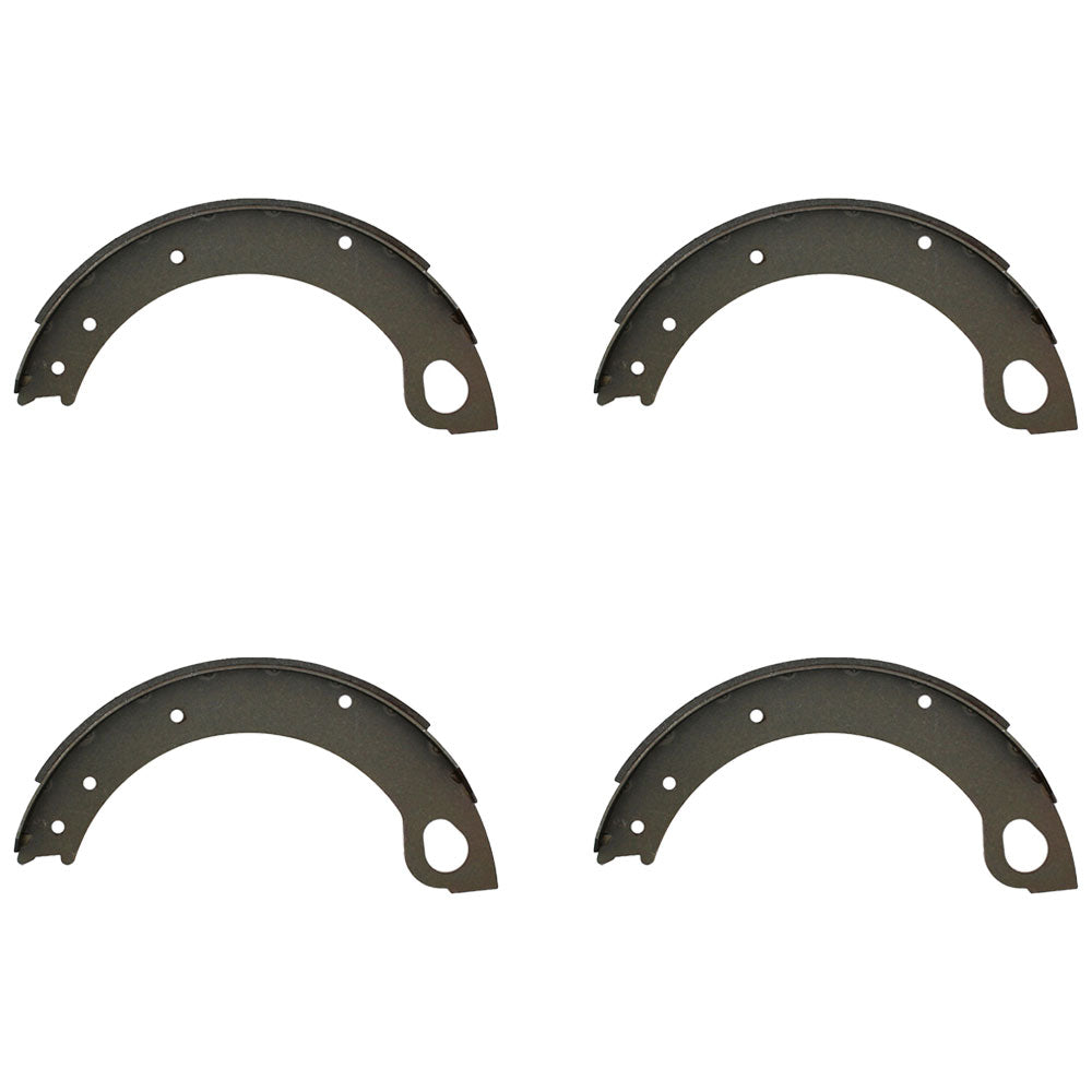 81802510 Qty 4: 1/2 Brake Shoe w/Lining
 Fits Ford/New Holland