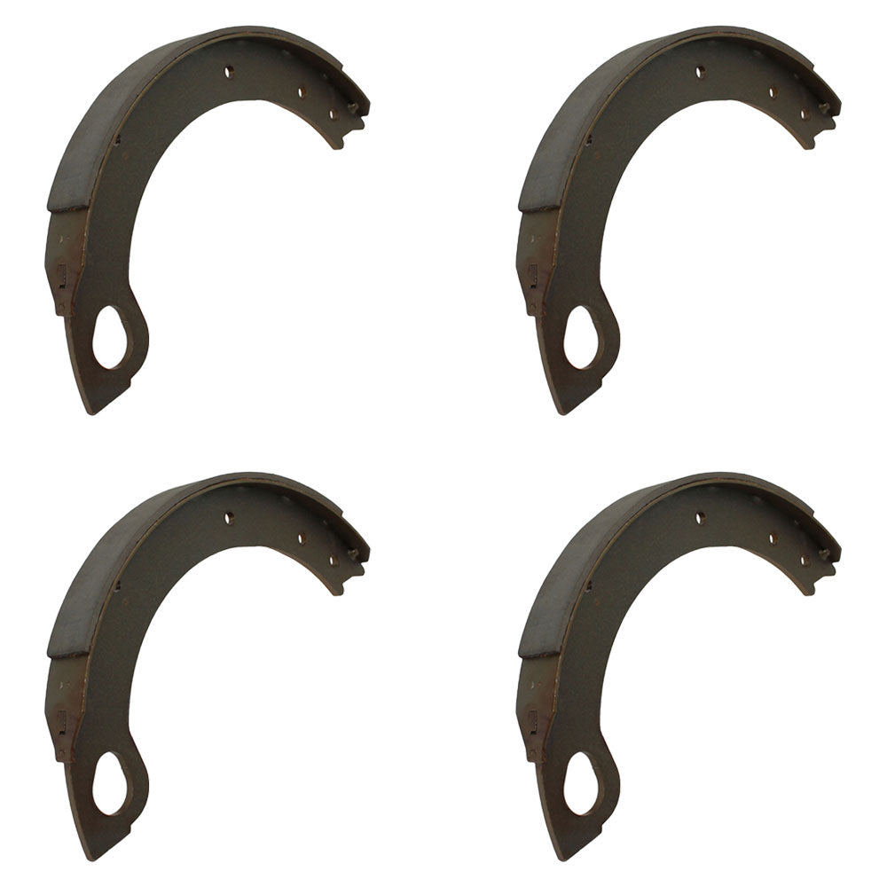 81802510 Qty 4: 1/2 Brake Shoe w/Lining
 Fits Ford/New Holland