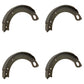 81802510 Qty 4: 1/2 Brake Shoe w/Lining
 Fits Ford/New Holland