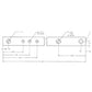 WN-C5NN805A-PEX Drawbar, Rear, Straight Fits Ford/New Holland 5000 7000 710
