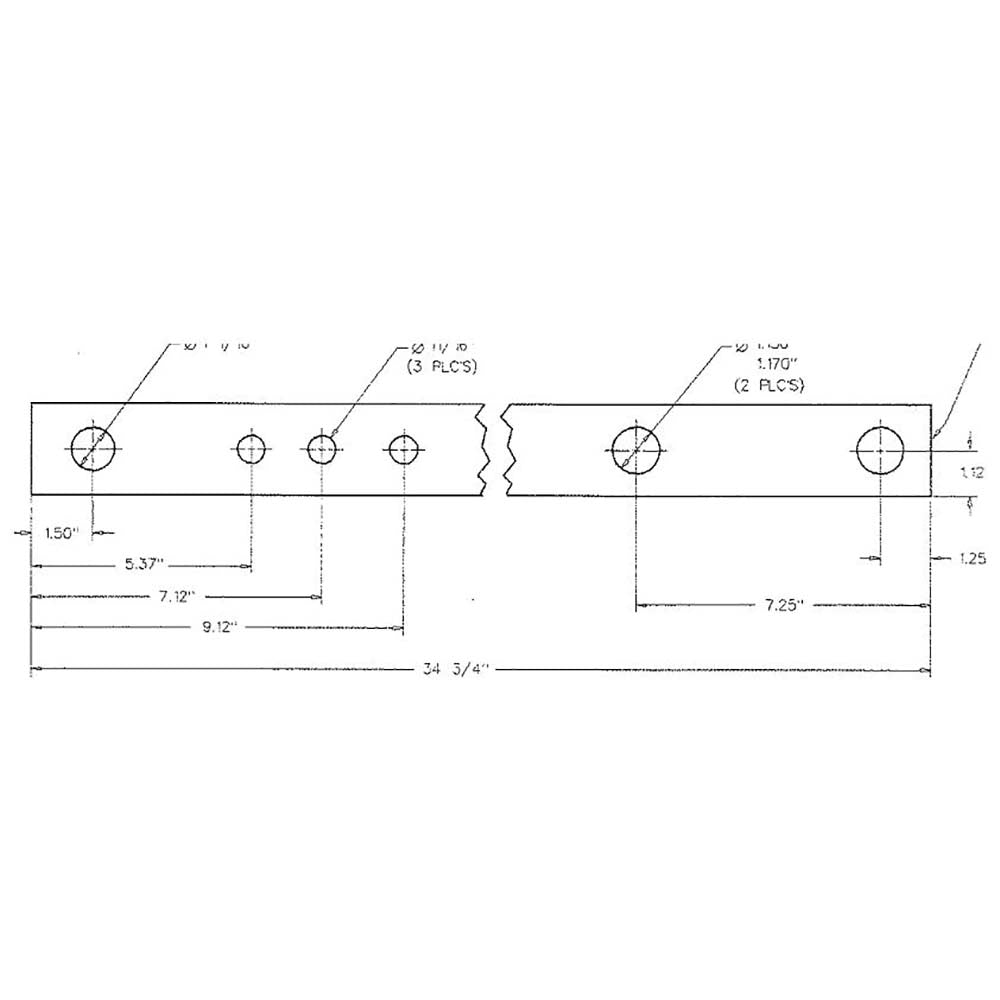 C5NN805A - Drawbar