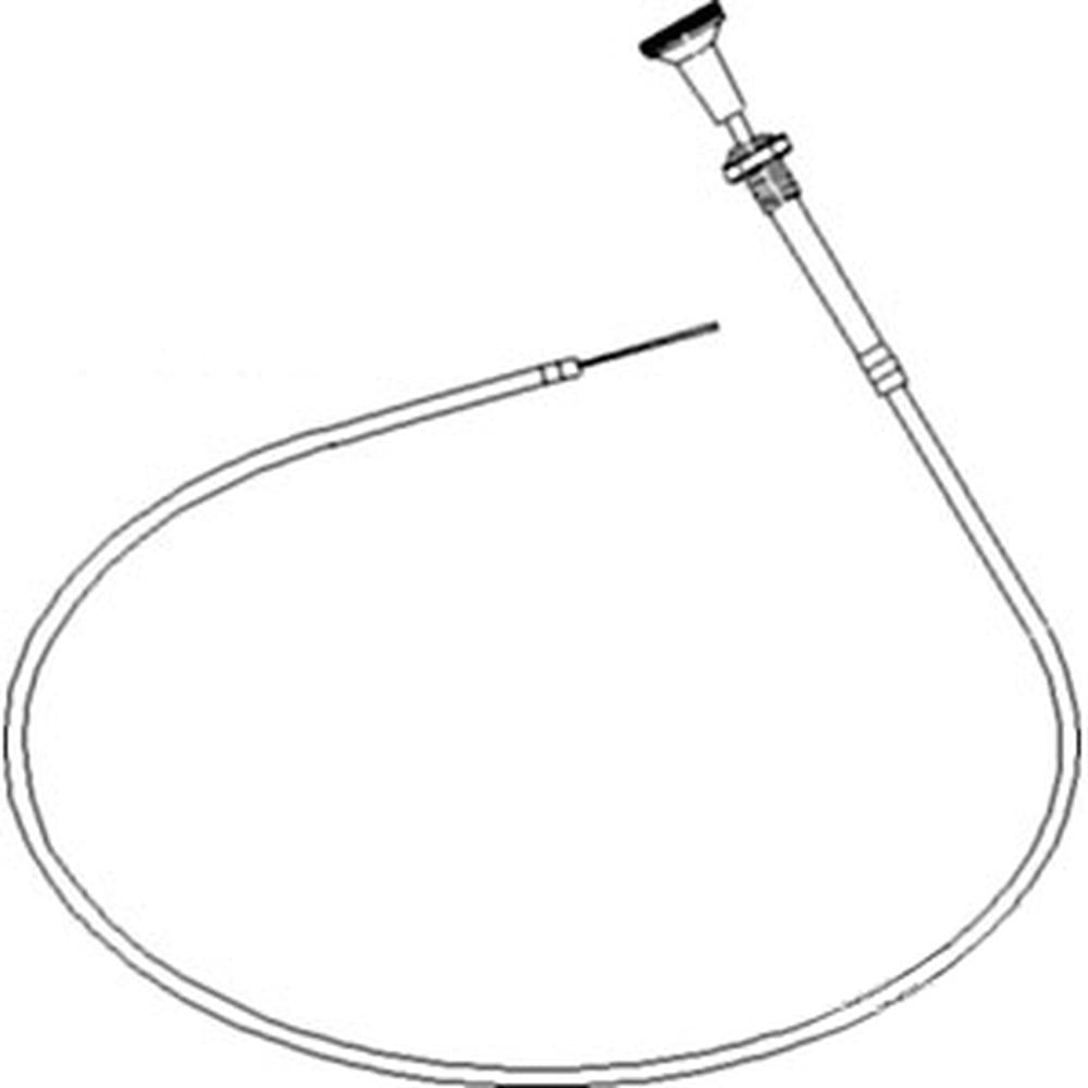 S.65747 Choke Cable - 1975mm, Outer cable length: 1612mm. Fits Ford/Fits New Hol