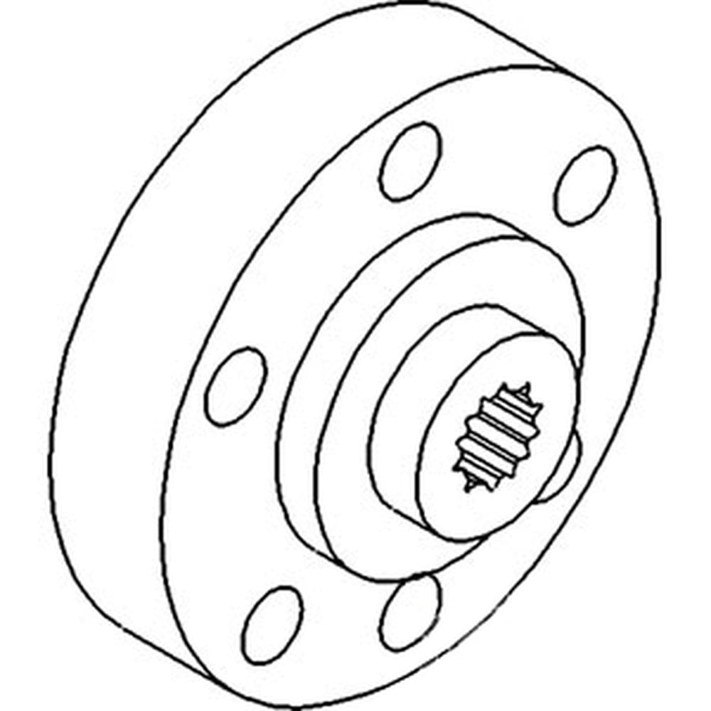 C5NNN777A PTO Drive Plate Fits Ford/New Holland 5000 5100 5200 7000 7100 7200