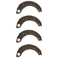 86531521 Qty 4: 1/2 Brake Shoe Fits Ford/New Holland
