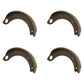 Brand Fits Ford Brake Shoe Set of 4 C7NN2218A