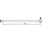 A-C5NN3280R Long Tie Rod Fits Ford/New Holland 68 8000 8200 8400 8600 9000 9200
