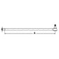 A-C5NN3280R Long Tie Rod Fits Ford/New Holland 68 8000 8200 8400 8600 9000 9200