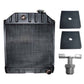 594762 Radiator w/ Drain Tap & 2 Pads Fits Ford/New Holland